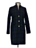 J.Crew 100% Wool Plaid Blue Wool Coat Size 2 - photo 1