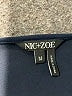 Nic + Zoe 100% Polyester Blue Sleeveless Blouse Size M - photo 7