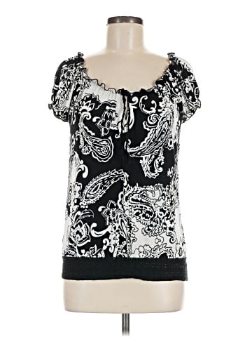 Speechless Short Sleeve Blouse (view 1)
