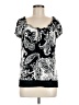 Speechless Black Short Sleeve Blouse Size M - photo 1