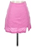 Shein Solid Pink Casual Skirt Size 2 - photo 1