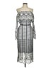 Venus Silver Cocktail Dress Size 6 - photo 1