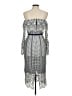 Venus Silver Cocktail Dress Size 6 - photo 2