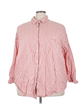 Old Navy 3/4 Sleeve Button-Down Shirt (view 1)