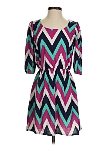 Sequin Hearts Casual Dress (view 1)