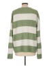 Zesica 100% Acrylic Stripes Green Pullover Sweater Size XL - photo 2