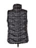 Lands' End 100% Polyester Black Gray Vest Size XS - photo 2