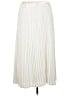 Ann Taylor 100% Polyester Solid White Ivory Formal Skirt Size 16 - photo 2