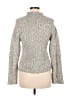 Pow Wow Tweed Gray Turtleneck Sweater Size M - photo 2