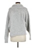 Sincerely Jules Metallic Gray Turtleneck Sweater Size M - photo 2