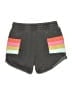 Rip Curl Color Block Gray Shorts Size S - photo 2