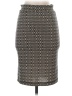 Veronica M. Chevron-herringbone Silver Formal Skirt Size XS - photo 1