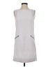 J.Crew Chevron-herringbone Gray Casual Dress Size XXS - photo 1