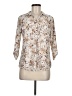 Emily Daniels Paisley Ivory 3/4 Sleeve Blouse Size M - photo 1