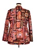 Unbranded Print Red Blazer Size 3X - photo 2