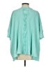 Easel Teal 3/4 Sleeve Blouse Size S - photo 2