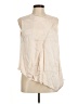 Halston Ivory Sleeveless Blouse Size 6 - photo 1