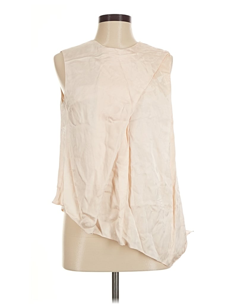 Halston Sleeveless Blouse In Ivory