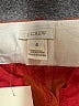 J.Crew 100% Linen Color Block Red Shorts Size 4 - photo 3