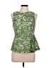 The Limited 100% Polyester Green Tank Top Size M (petite) - photo 1