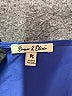 Emma & Olivia 100% Polyester Blue Short Sleeve Blouse Size M - photo 6