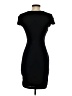 Cache 100% Cotton Solid Black Cocktail Dress Size 0 - photo 2