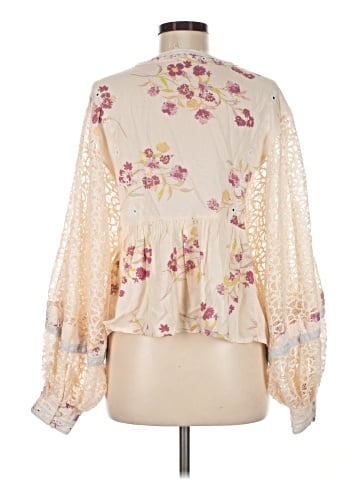 Free People Long Sleeve Blouse (view 2)