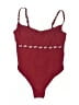 Yitty Burgundy Bodysuit Size M - photo 1