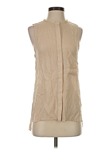 Haute Hippie Sleeveless Silk Top (view 1)