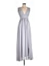 Lulus 100% Polyester Gray Cocktail Dress Size M - photo 1