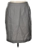 Reiss Solid Gray Wool Skirt Size 10 - photo 1