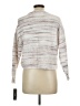 A. Byer Metallic Silver Pullover Sweater Size L - photo 2