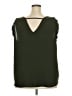 Ann Taylor LOFT 100% Polyester Green 3/4 Sleeve Blouse Size 20 - photo 2