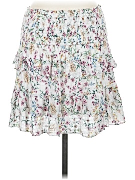 Olivaceous Casual Skirt