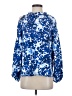 Vince Camuto 100% Polyester Blue Long Sleeve Blouse Size XS - photo 1
