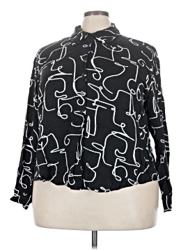 ELOQUII Long Sleeve Blouse (view 1)