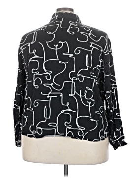 ELOQUII Long Sleeve Blouse (view 2)