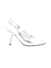 Bruno Magli Silver Heels Size 5 1/2 - photo 1