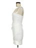 Windsor 100% Polyester Solid White Cocktail Dress Size M - photo 5