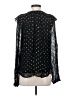 Ann Taylor LOFT Black Long Sleeve Blouse Size S - photo 2