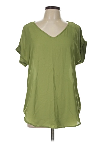 Zenana Outfitters Short Sleeve Blouse (view 1)
