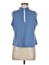 Weekends by Chico's Blue Sleeveless Blouse Size Med (1) - photo 1