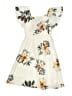 Unbranded 100% Polyester Floral Ivory Dress Size 8 (estimated) - photo 1