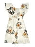 Unbranded 100% Polyester Floral Ivory Dress Size 8 (estimated) - photo 2