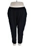 Ellos 100% Rayon Solid Black Active Pants Size 3X - photo 1