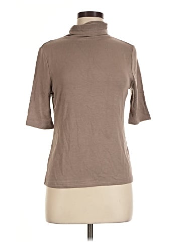 Banana Republic Factory Store Short Sleeve Turtleneck (view 1)