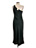 BHLDN 100% Polyester Solid Black Cocktail Dress Size 10 - photo 2
