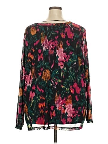 Terra & Sky Long Sleeve Blouse (view 2)