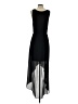 Cache 100% Polyester Black Cocktail Dress Size S - photo 2
