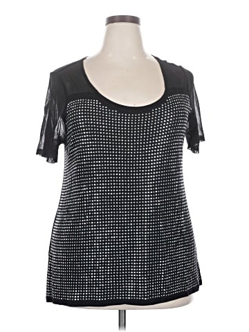 INC International Concepts Short Sleeve Top (view 1)
